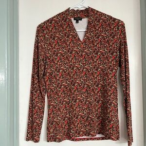 Talbots V-neck Stretch Top